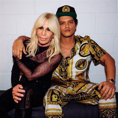 donatella versace bruno mars.